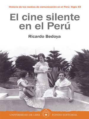 cover image of El cine silente en el Perú